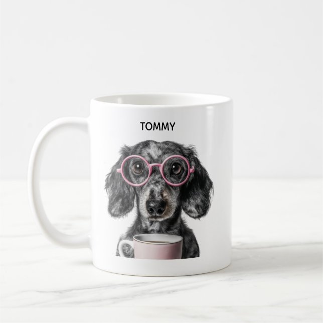 Custom Funny Photo Mug | Personalized Humor Kaffemugg (Vänster)