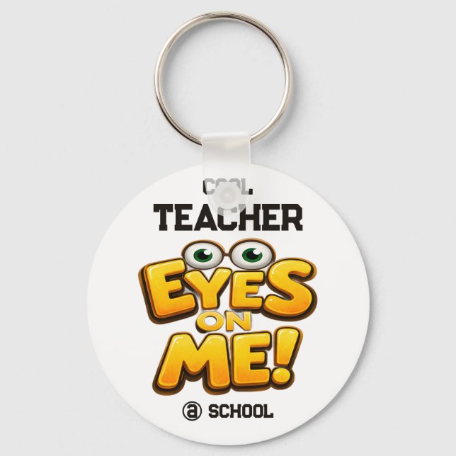 Custom Funny Teacher Gifts  Personalized by School Nyckelring (Framsida)