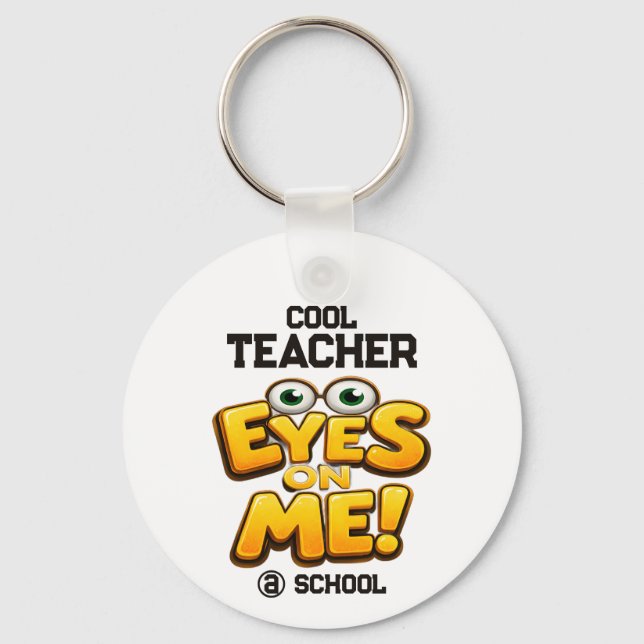 Custom Funny Teacher Gifts  Personalized by School Nyckelring (Framsida)