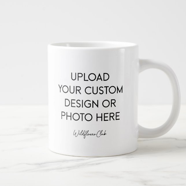 Custom Gift Jumbo Mug 20oz. Mugg (Höger)
