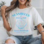 Custom Girls Trip Beach Bachelorette Party Favors T Shirt<br><div class="desc">Custom Girls Trip Beach Bachelorette Party Favors T-Shirt</div>