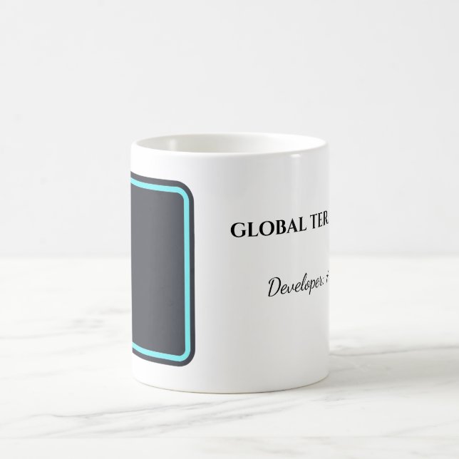 Custom Global Terminal Developer Mug Kaffemugg (Center)