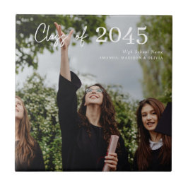 Custom Graduation Farewell Gift Photo Kakelplatta