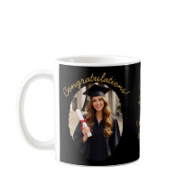 Custom Graduation Photo Mug Congratulations