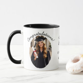 Custom Graduation Photo Mug Congratulations Mugg