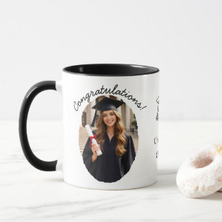 Custom Graduation Photo Mug Congratulations Mugg