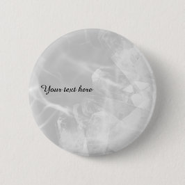 Custom grey crystal badge knapp