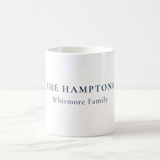 Custom Hamptons New York Preppy Coastal Gift Kaffemugg