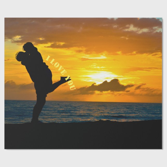 Custom Happy love Day new Presentpapper (Platt)