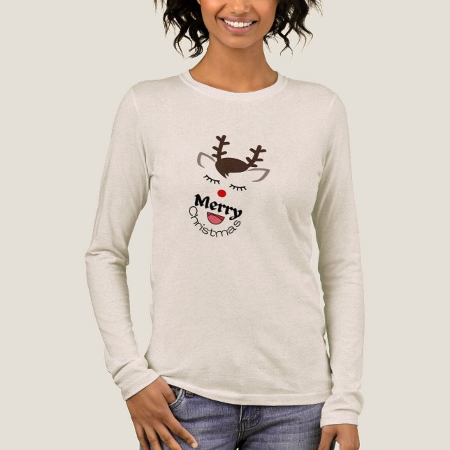 Custom Holiday Graphic Tee for Christmas Gifts (Framsida)