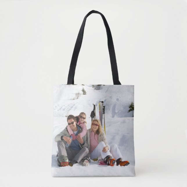 Custom Image | Upload 2 Full Photos Design Tygkasse (Framsida)