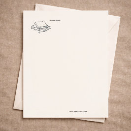 Custom Introvert Solitude Journal Writing Gift Brevhuvud