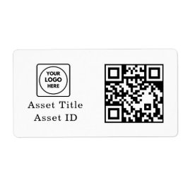 Custom Inventory QR | Asset ID Business Tracking Fraktsedel
