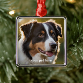 Custom Julgransprydnad Metall