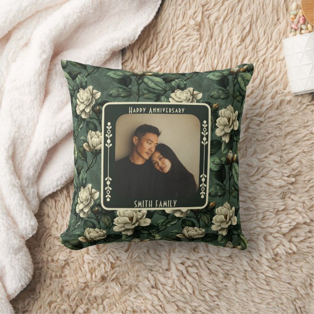 Custom Keepsake 20Th Anniversary Throw Pillow  Kudde (Filt)