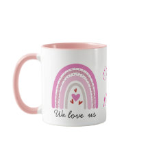 Custom LGBTQ Pride Rainbow Coffee Mug