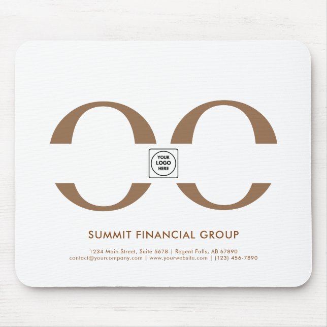 Custom Logo Business Branding mouse pad Musmatta (Framsidan)