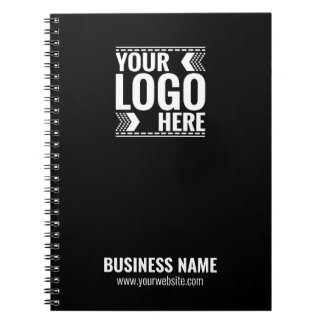 Custom Logo, Business or Brand Logo Personalized Anteckningsbok
