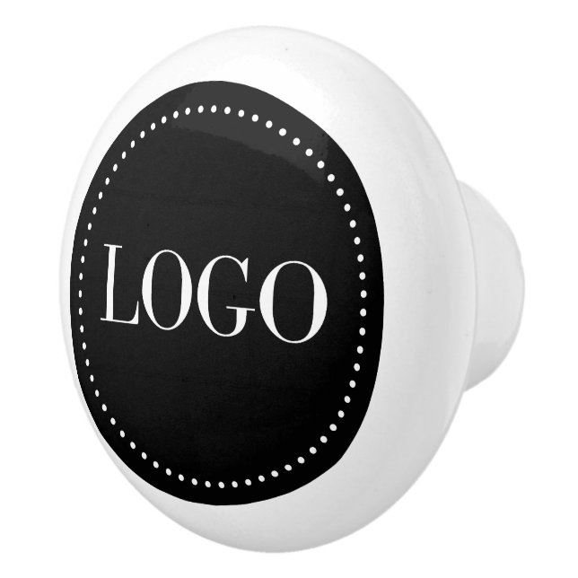 Custom logo Cabinet Handles Drawer Pulls Knobs  Knopp (Höger)