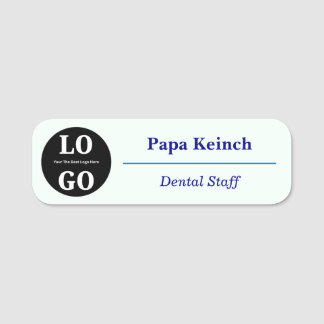 Custom Logo Dental Staff Magnetic  Namnbricka