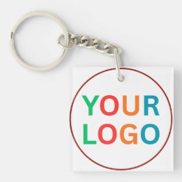 Custom Logo Keychain for Business Branding
