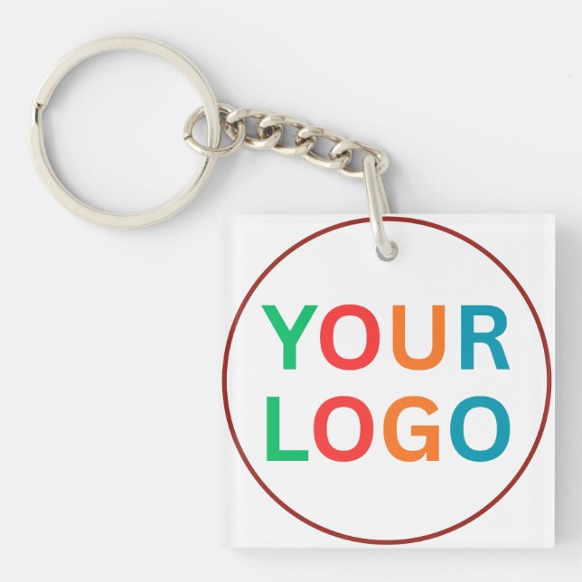 Custom Logo Keychain for Business Branding (Framsidan)