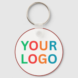 Custom Logo Keychain for Business Branding Nyckelring