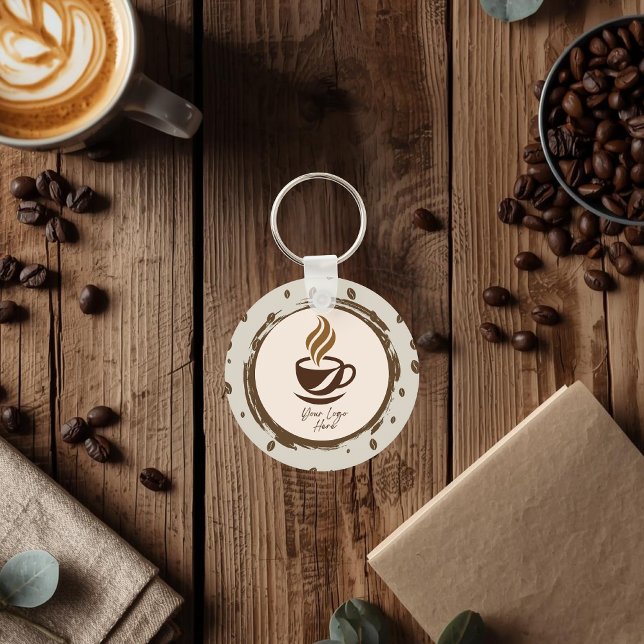 Custom Logo Keychain with QR Code  Nyckelring (Skapare uppladdad)