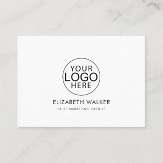 Custom Logo Modern Minimalist Visitkort