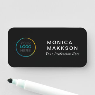 Custom  Logo Name Tag Namnbricka