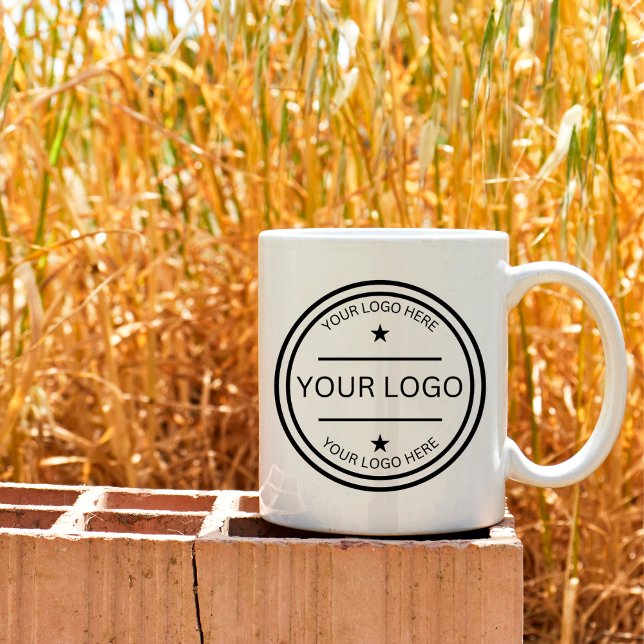 Custom Logo Personalized Pottery Company your gift Kaffemugg (Skapare uppladdad)