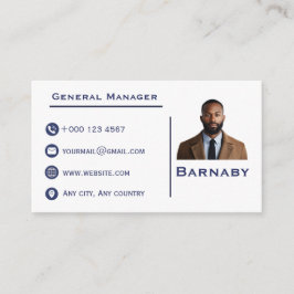 Custom Logo Professional Business Card Corporate Visitkort