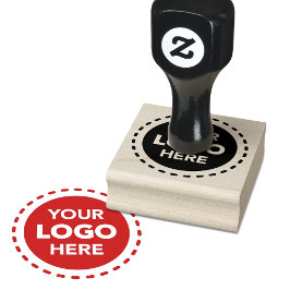 Custom Logo Rubber Stamp for Brand Promotion Stämpel
