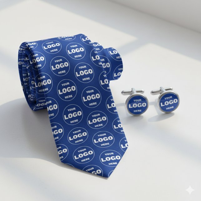 Custom Logo Tie - Professional Branded Necktie Slips (Custom Logo Tie - Professional Branded Necktie)