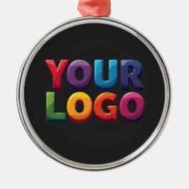 Custom Logo|Upload Your Logo | Business & Brand  Julgransprydnad Metall