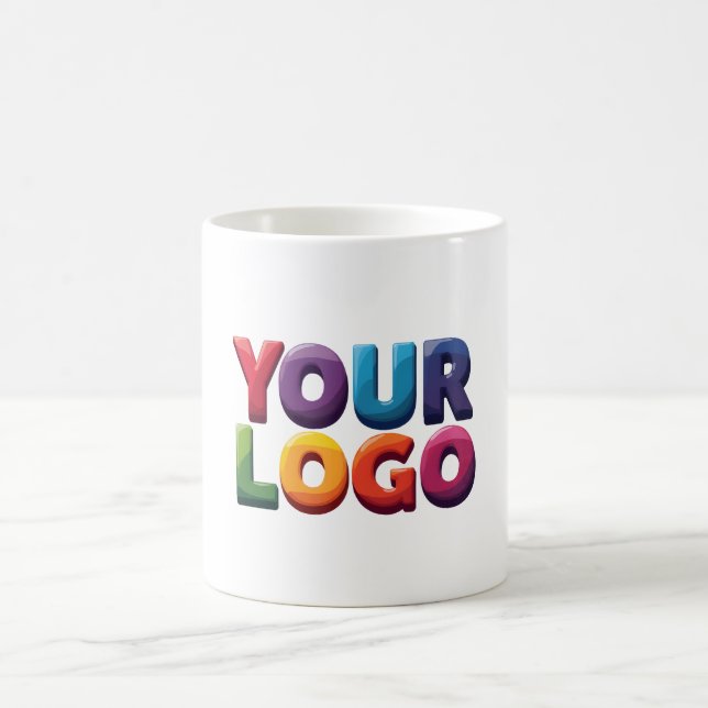 Custom Logo – Upload Your Logo | Business & Brand  Kaffemugg (Center)