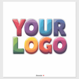 Custom Logo|Upload Your Logo | Business & Brand  Klistermärken