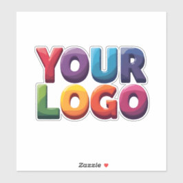 Custom Logo|Upload Your Logo | Business & Brand  Klistermärken