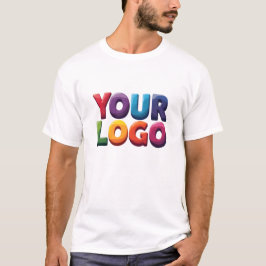 Custom Logo|Upload Your Logo | Business & Brand  T Shirt