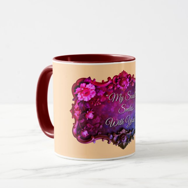 Custom Love Quotes Coffee Mugs Mugg (Framsida vänster)
