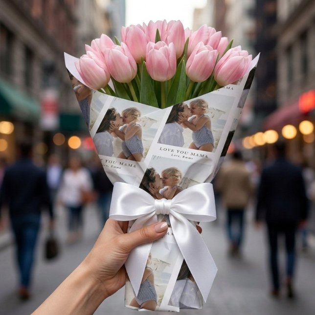 Custom Love You Mama Photo | Personalized Presentpapper (Skapare uppladdad)