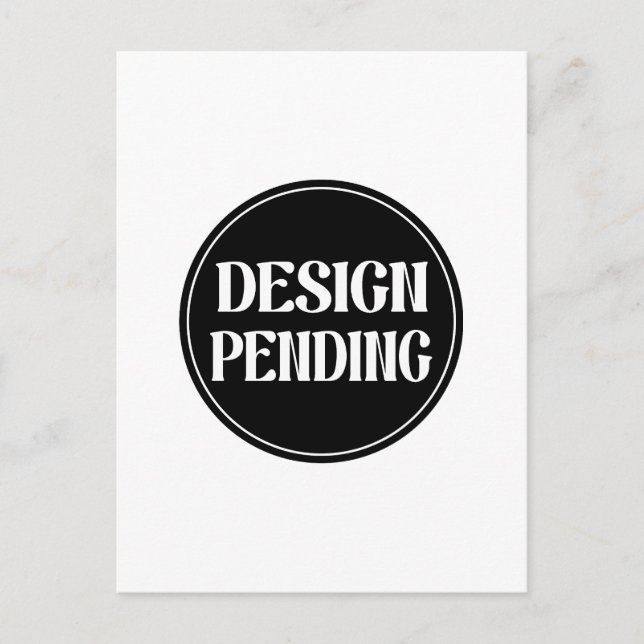 Custom-made, artistic, elegant vykort (Framsida)