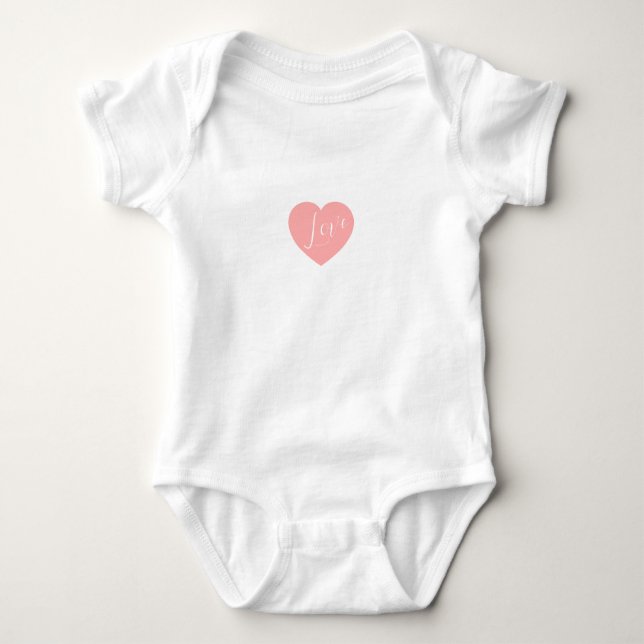 Custom made with love for your little one t shirt (Framsida)