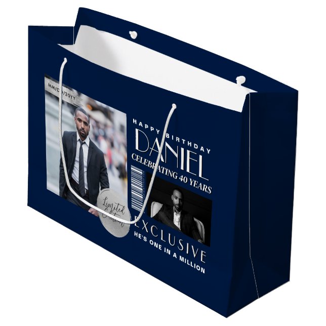 Custom Magazine Cover Modern Birthday Fashion (Framsidan Vinklad)