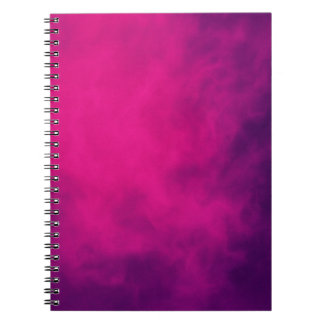 Custom Magenta Spiral Notebook Anteckningsbok