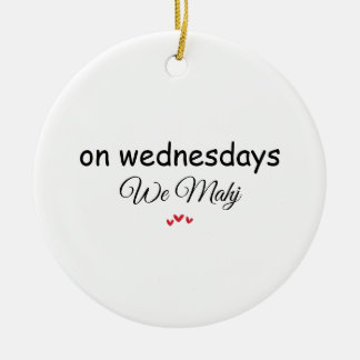 Custom Mahjong, Funny Mahjong Group Gift Julgransprydnad Keramik