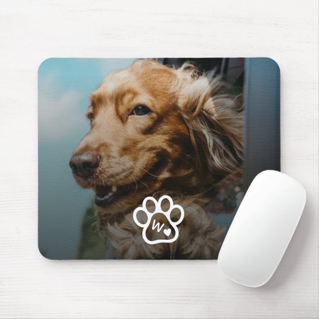 Custom Make Your Own Pet Photo Potrait Monogram Musmatta (Med mus)
