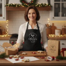 Custom Meals & Memories Kitchen Apron