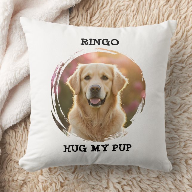 Custom Memorial Pet Pillow Hug My Pup Dog Gift Kudde (Skapare uppladdad)