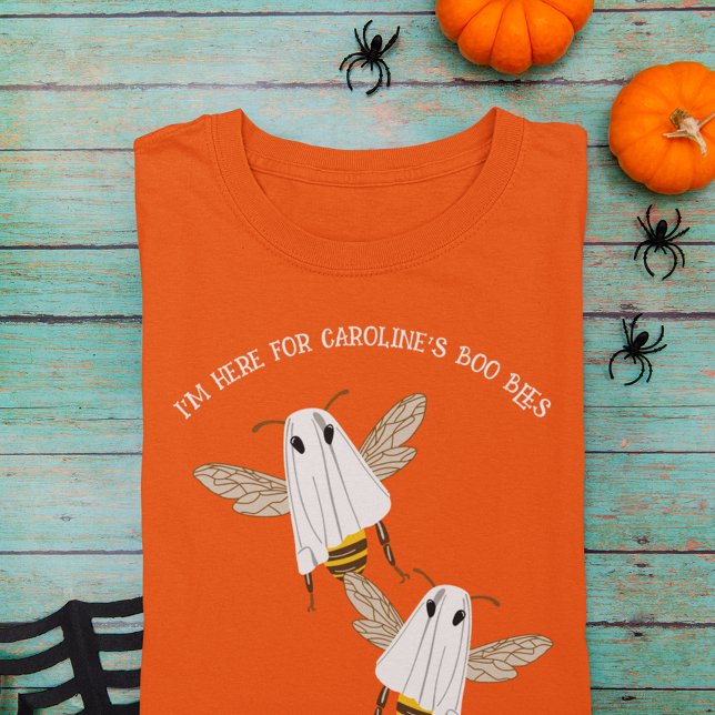 Custom Message Boo Bees Halloween Graphic T Shirt (Skapare uppladdad)